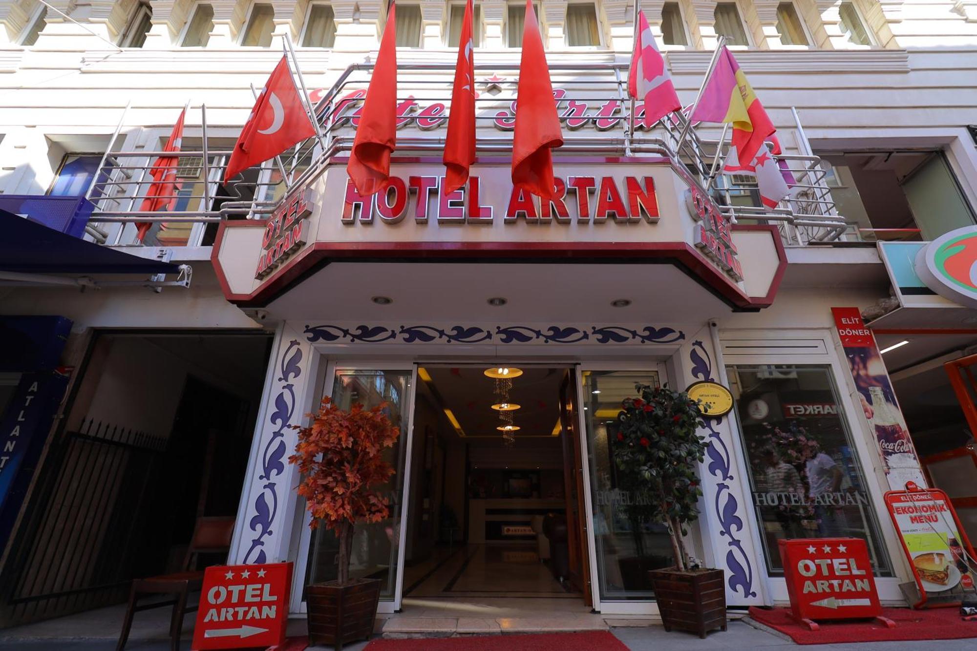 Artan Hotel Испарта Экстерьер фото